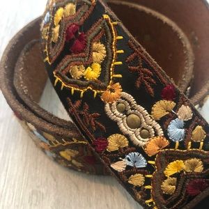 Lucky Brand Embroidered Belt